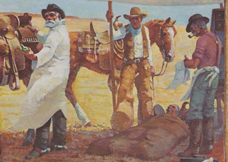 When Doctors Wore Spurs